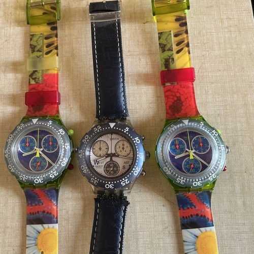 Rares swatch chronographes - rares,