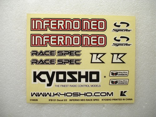 Autocollants modèle kyosho - autocollants,