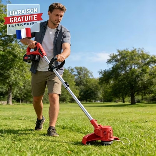 Tondeuse gazon sans - à,