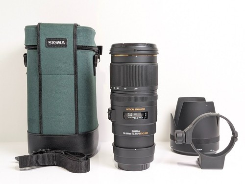 Objectif sigma 200mm - objectif, 70-200mm