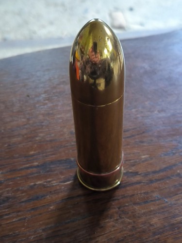Briquet forme obus cuivre - briquet,