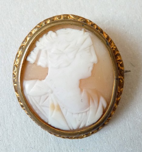 Broche camée 19e - , siècle