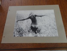 ancienne grande photo d'art Nu