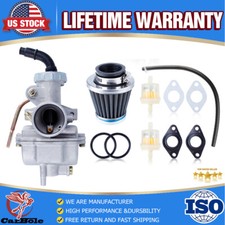 PZ20 Carburetor For 50cc 70cc 90 100cc 110cc 125cc ATVs Quad Go kart SUNL TAOTAO