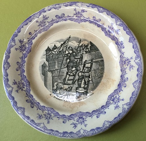 Jeanne arc assiette hb - jeanne,