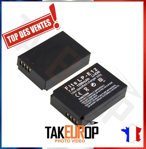 Batterie pour canon e12 - pour, eos