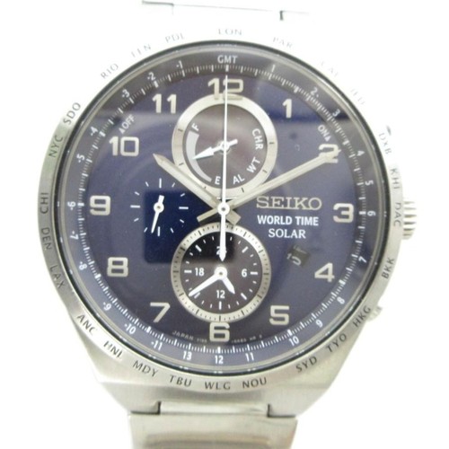 Seiko world time solar - seiko,