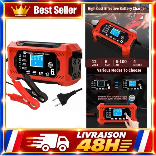 Chargeur batterie voiture 12v - chargeur,
