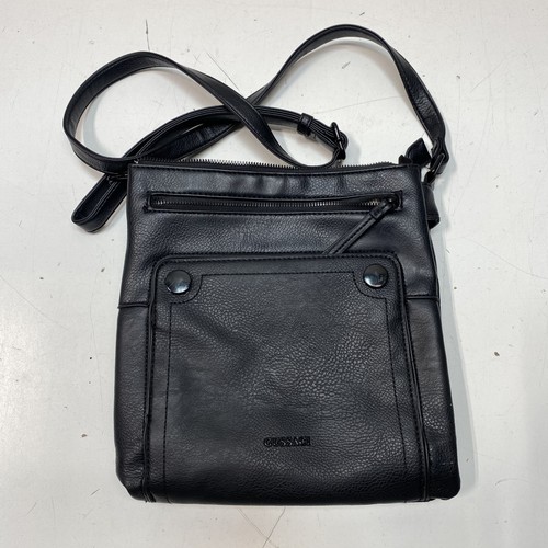 Gussaci black pebbled faux - pebbled,