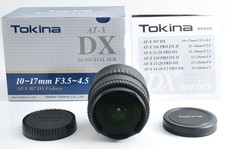 [Near MINT in BOX] Tokina AT-X 10-17mm F3.5-4.5 DX Fisheye for Canon EF JAPAN