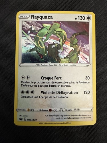 Rayquaza holo pokémon - rayquaza,