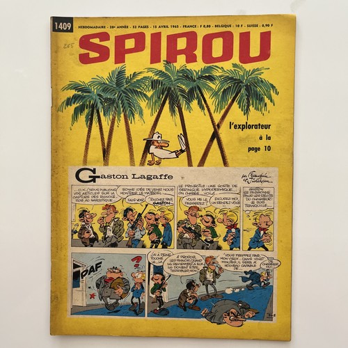 Spirou hebdomadaire 1409 - spirou,