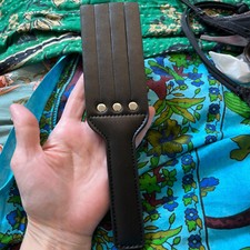 SM Crop PU Leather Spanking