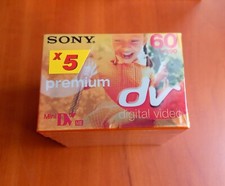 Lot de 5 cassettes SONY mini