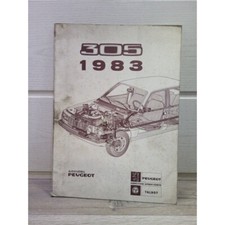 Peugeot 305 - 1983 - Manuel Fascicule descriptions techniques
