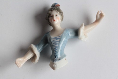 Demi figurine porcelaine - , femme