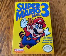 oval seal Super Mario Bros. 3 complete in box nintendo nes original game