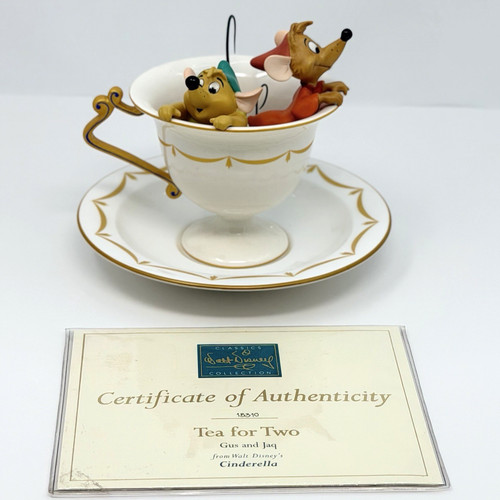 Disney wdcc cinderella tea for - disney,