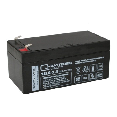 Batteries 12ls 4 batterie - q-batteries, 12ls-3.4