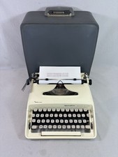 Machine à écrire Remington Monarch De Luxe Révisée Nettoyée Ruban Neuf 1970
