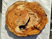 Dalle de bois d'olivier