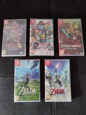 Lot de 5 jeux Zelda Nintendo Switch NEUF sous blister
