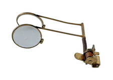 Vintage Bausch & Lomb Watchmaker's Loupe 3x & 5x Magnification Clip-On Glasses