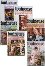 🌟 Rare Coll complète 18 vol MADAME FOUINEUSE Antiquités Brocante Jouets 1975-78