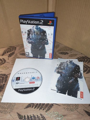 Ps2 jeu fahrenheit - ps2,