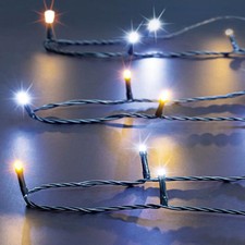 Guirlande Lumineuse Extérieur "120 LED" 12m Blanc Chaud & Froid
