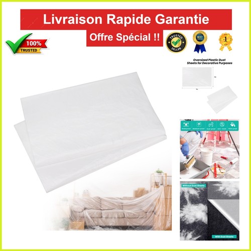 Bâche protection plastique - bâche, de