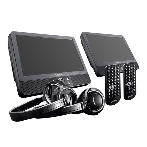Lecteur dvd portable double - portable,