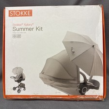 Stokke Stroller Style Kit beige dots Summer Kit Keeps Your Baby Cool