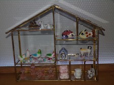 Vitrine / Etagère en verre et