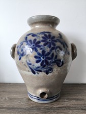 ANCIEN POT GRÈS ÉMAILLÉ