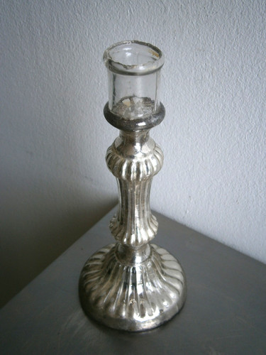 Petit bougeoir verre - petit,