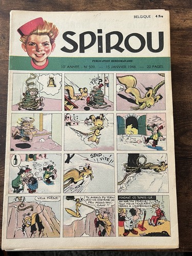 Spirou lot 10 fascicules - de,