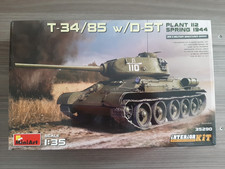 Maquette Char T-34/85 W/d-5t. Plant 112. Spring 1944 +Interior Kit Miniart 35290