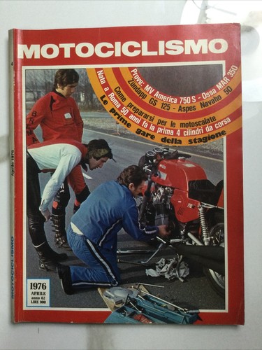 Revue motocyclisme avril - motocyclisme, 1976
