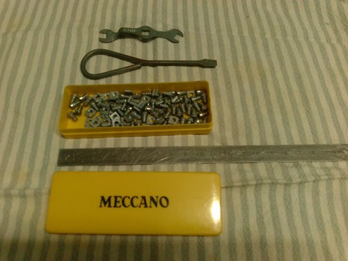 Lot meccano vintage complet - vintage,