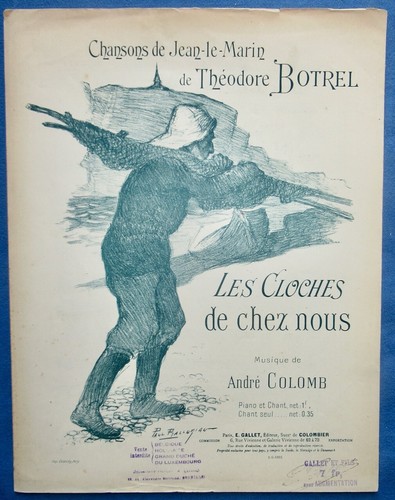 Botrel jean marin - botrel, partition
