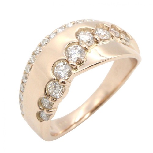 Bijoux bague diamant 18kpg - 18kpg, or