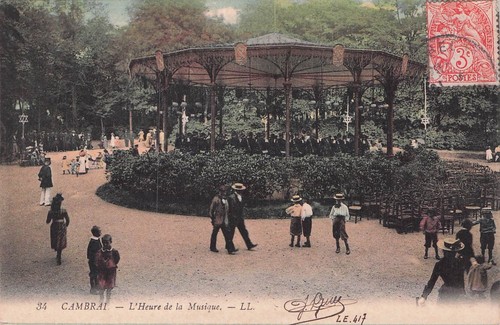Carte postale ancienne cambrai - postale,
