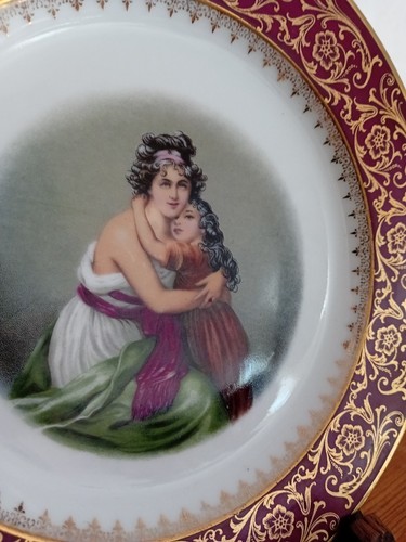 Assiette limoges vignaud - limoges, a.vignaud