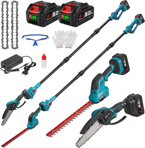 Taille haie télescopique - , 4en1