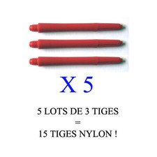 Lot de 5 jeux = 15 tiges