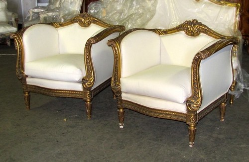 19th pair mannerist gilt - of,
