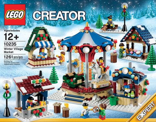 Lego 10235 marché hiver - le,