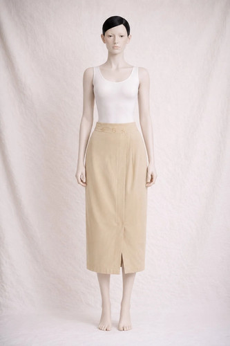 Burberry jupe crayon coton - jupe,
