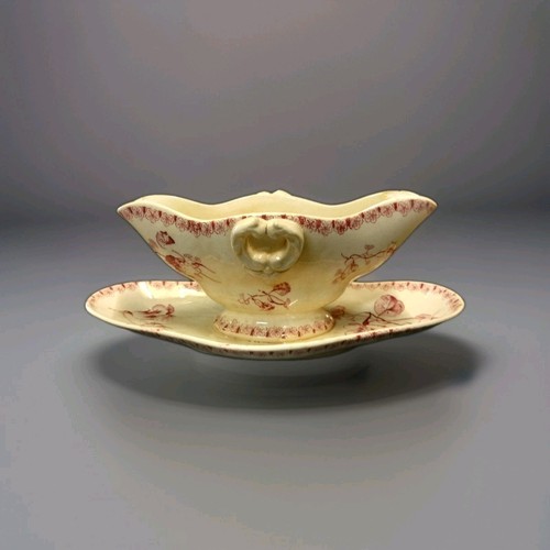 Saucière 19e terre fer - saucière,